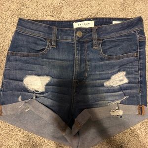 jean shorts from pacsun